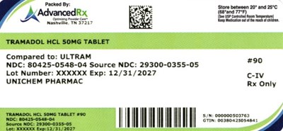 Tramadol HCl 50mg 80425-0548-04.jpg Tramadol HCl 50mg #90 - Tramadol HCl 50mg 80425 0548 04